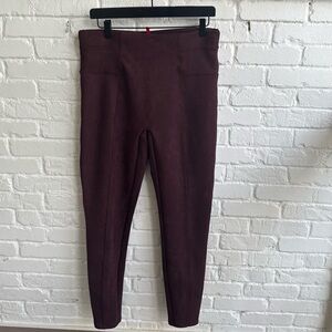 Spanx Faux Suede Leggings Size XL